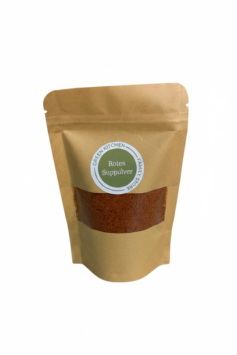 Rotes Suppulver 100g sin fondo